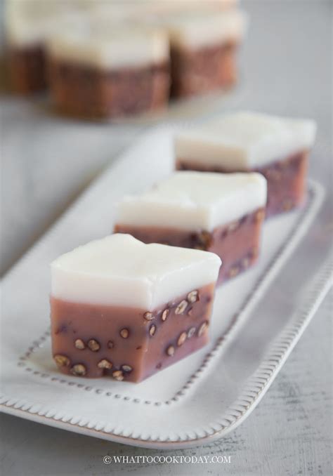 Red Bean Kue Kuih Talam Talam Kacang Merah