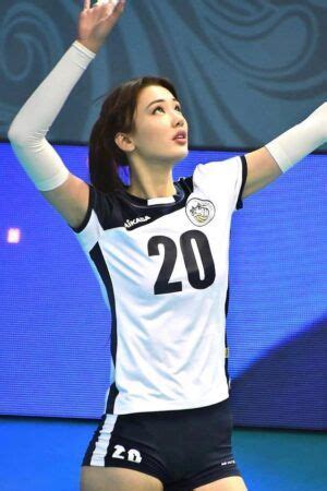 Kazakhstani Volleyball Babe Sabina Altynbekova Femi Sports