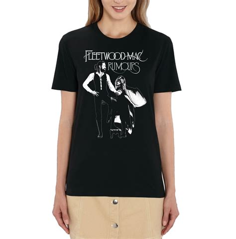 Official Fleetwood Mac Rumours Ladies Black T Shirt Ebay