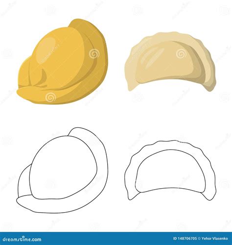 Illustration De Vecteur Des Produits Et Du Symbole De Cuisson