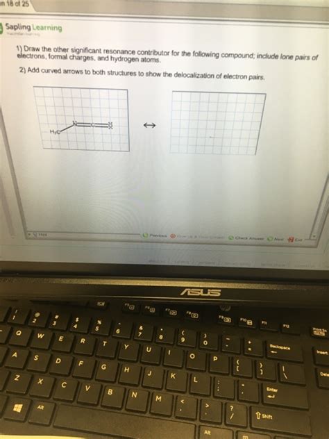 Solved Draw The Other Significant Resonance Contributor For Chegg