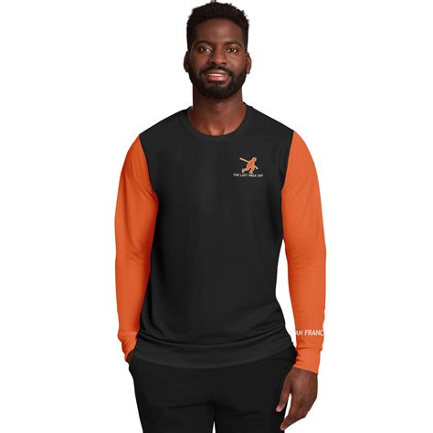 San Francisco Black Orange Long Sleeve Shirt Bridge