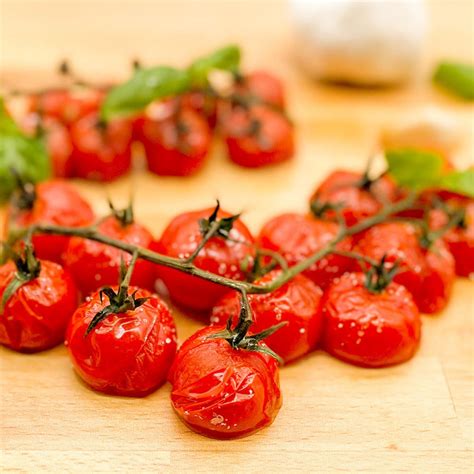 Roasted Cherry Tomatoes On The Vine Two Cloves Kitchen