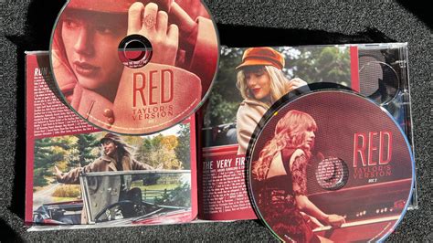 Taylor Swift Red Taylors Version Cd Unboxing Youtube