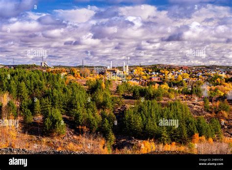 Town Of Copper Cliff With Vale Operations In The Background Greater