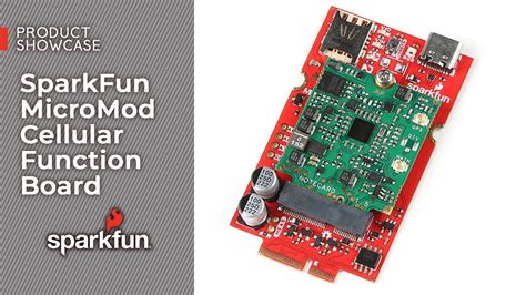 Product Showcase Sparkfun Micromod Cellular Function Board Youtube