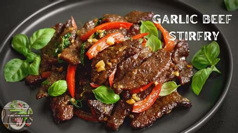 Garlic Beef Stir Frysuper Easysuper Simple Youtube