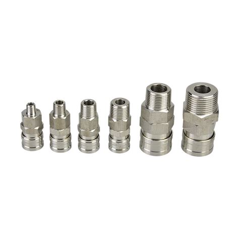 Stainless Steel Quick Connect Coupler Sm Series Quick