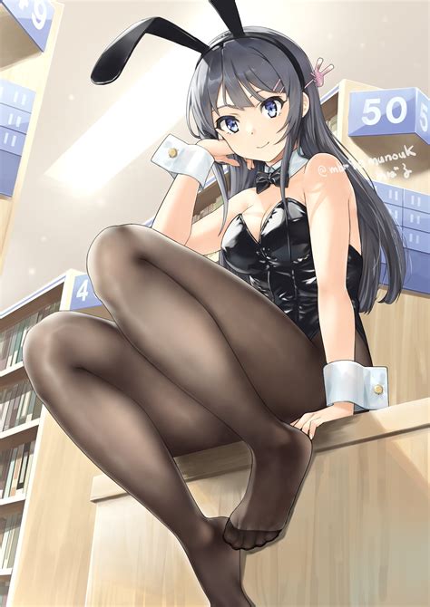 Sakurajima Mai Anime Feet Seishun Buta Yarou Mbr Munouk