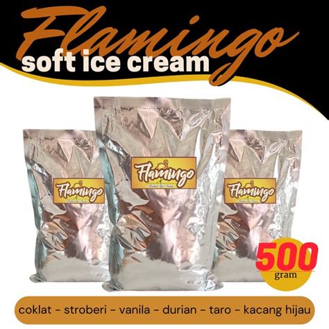 Jual Bahan Baku Soft Ice Cream Tepung Es Krim Anti Gagal Bubuk Es