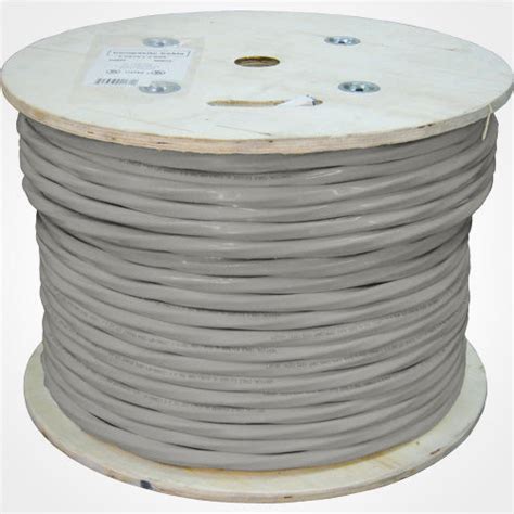 Vertical Cable 1000ft Solid Cat3 Cable 24awg Cmr 100 Firefold