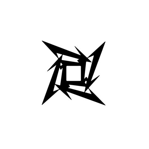 New Metallica ninja star Logo Vector - (.Ai .PNG .SVG .EPS Free Download)