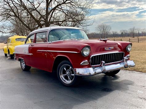 1955 Chevrolet Bel Air 2 Door Post Sedan For Sale 273172 Motorious