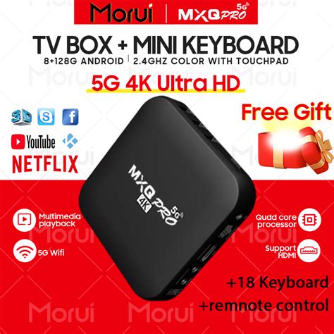 Morui Mxq Pro Max K Hd G G Android Color Ultra Hd Tv Box Ghz