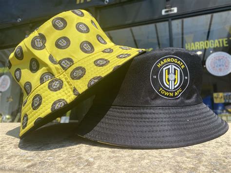 Yellow Bucket Hat Harrogate Town Shop