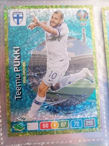 Carta Adrenalyn Euro 2020 Teemu Pukki Finlandia En Venta En Buin RM