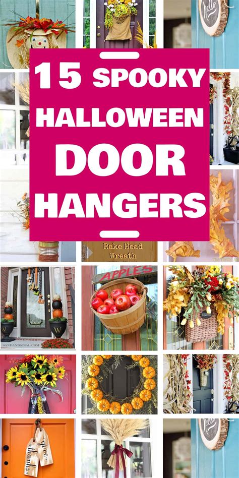 15 Spooky Halloween Door Hangers For A Haunting Welcome