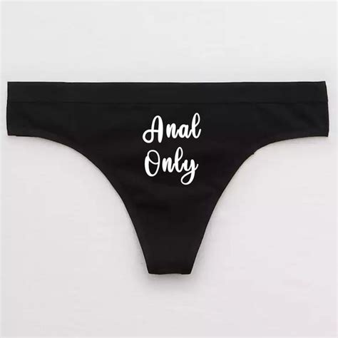 Anal Only Panties Etsy España