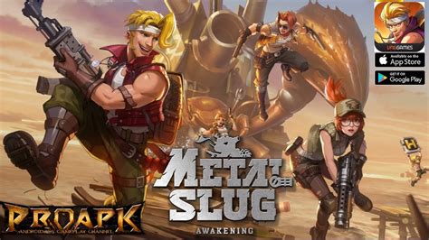 Metal Slug Awakening Gameplay Android Ios Official Launch Youtube