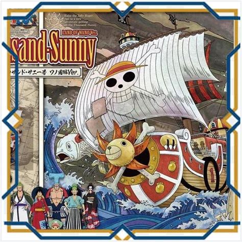 Jual BANDAI THOUSAND SUNNY LAND OF WANO VER ONE PIECE MODEL KIT