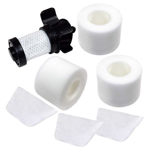 Hqrp 887774404071916 7pcs Filter Set For Shark Ionflex Duoclean Ultra Light Cordless Stick