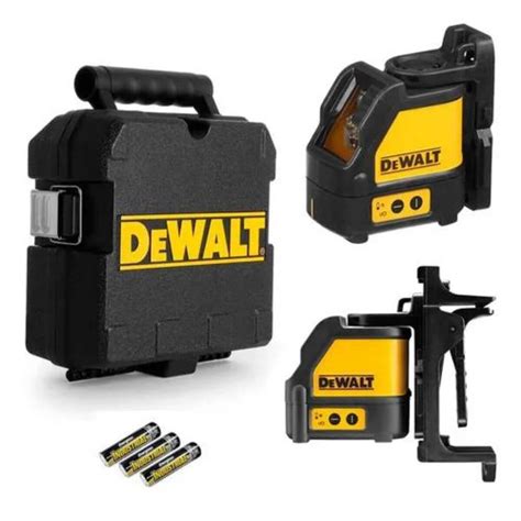 Nível laser de linhas cruz DW088K 15m Linhas Vermelhas DeWalt