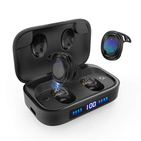 Buy Wireless Earphones Ipx7 Waterproof Bluetooth Headphones 45h