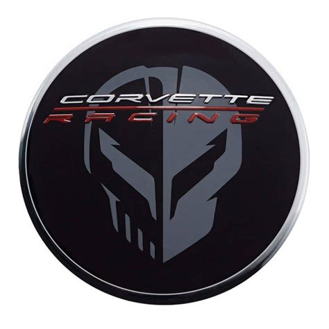 Gm C8 Corvette Center Caps Black W Jake Logo Corvette Garage