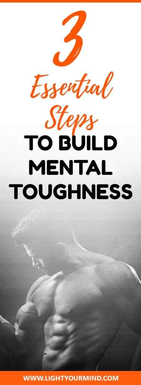 3 Essential Steps To Build Mental Toughness Grit In 2020 Mental