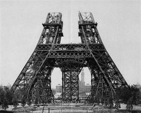 Las Increíbles E Insólitas Fotos De La Construcción De La Torre Eiffel