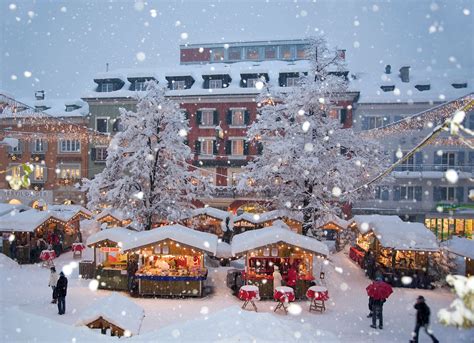 Christmas At The Resort Of Lienz Austria Innsbruck Vieille Ville