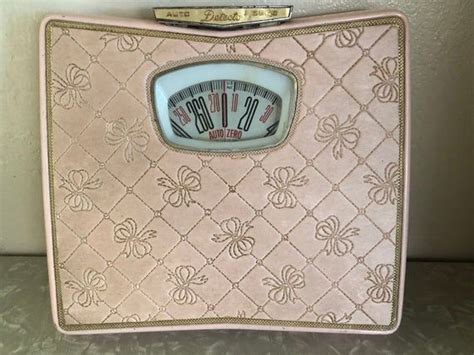 Vintage Deteco Pink Bathroom Scale Etsy Pink Bathroom Pink