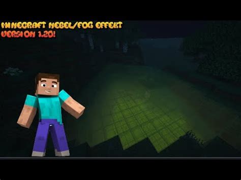 Minecraft Nebelloch Fog Effekt Leuchteffekt Durch Farbige Seen