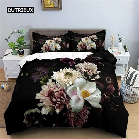 Butterfly Duvet Cover Set Polyester 3d Purple Butterfly Bedding Set Dreamy Night Butterfly Quilt