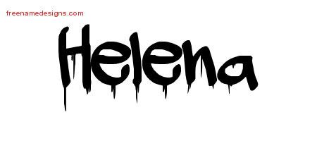 Graffiti Name Tattoo Designs Helena Free Lettering Free Name Designs