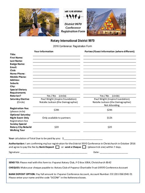 Fillable Online Rotary District 9970 Manual Rego Form V3 Docx Fax Email