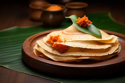 Premium Photo Cone Shape Dosa Also Called Dosai Dosey Or Dosha Is A