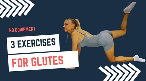 Booty Blasting Basics 3 Beginner Exercises For Glutes 🔥💪 Youtube