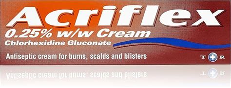 Acriflex Antiseptic Burns Cream Effective Relief From Minor Burns And