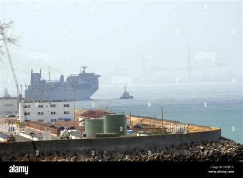 The Container Ship Mv Cape Ray T Akr 9679 Exits The Harbor At Naval