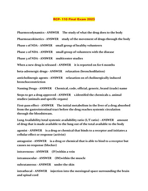 Solution Rcp Final Exam Studypool