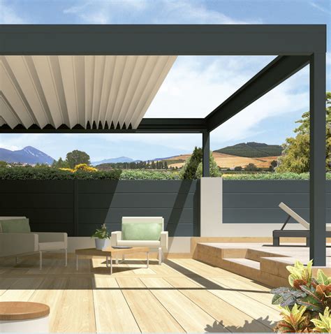 Pérgola Bioclimática Retráctil Diversa Interiorismo