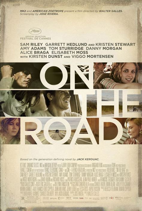 On the Road (2012) Poster #1 - Trailer Addict