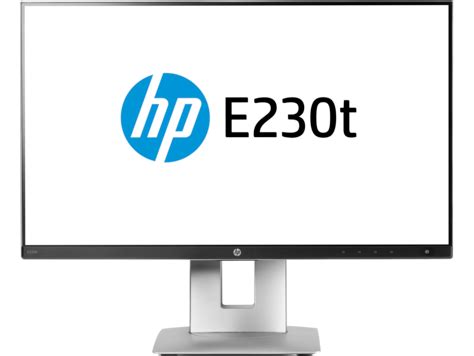 HP EliteDisplay E230t 23 Inch Touch Monitor HP Support