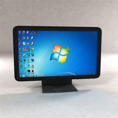 3d Widescreen Lcd Monitor Model