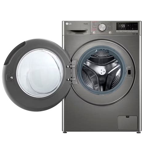 Lava E Seca Lg E Boa - LG Lava e Seca 14KG Smart VC4 Inteligência Artificial Inox Look - 220V