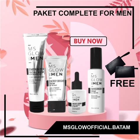 Jual Ms Glow Paket Complete For Men Original Batam Shopee Indonesia