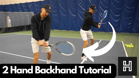 2 Hand Backhand Tutorial Tennis Explained Youtube