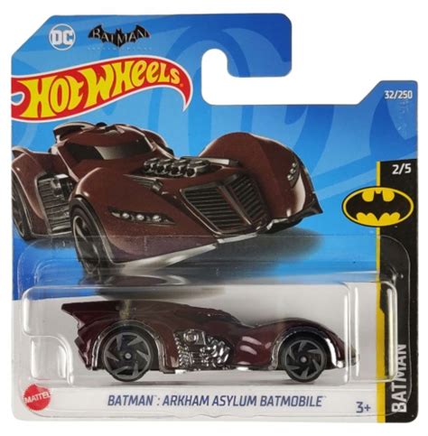 Hot Wheels BATMAN ARKHAM ASYLUM BATMOBILE HCW59 Worldtoys Pl