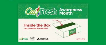 Learn About CalFresh Eligibility CalFresh Awareness Month